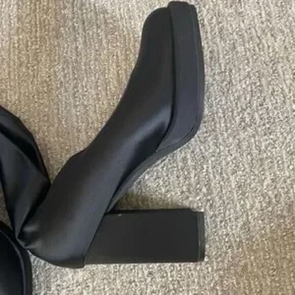 Free People Highest Rise Platform Boot Pants Boots w/ Attached Leggings US 10 - Picture 11 of 14